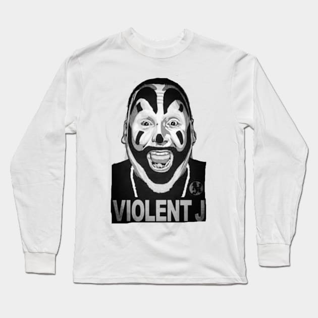 Violent J For President Long Sleeve T-Shirt by Wickid614